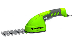 Садовые ножницы Greenworks 7,2V + встроенный аккумулятор 2А*ч