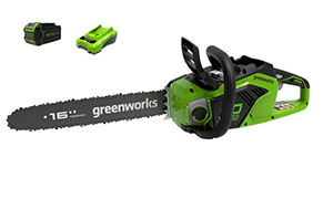Аккумуляторная пила Greenworks GD40CS18K4 + аккумулятор 4А*ч и зарядное устройство