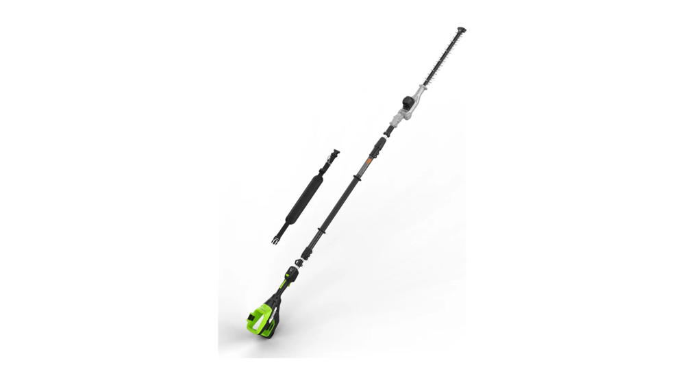 Кусторез штанговый телескопический аккумуляторный Greenworks PH662T