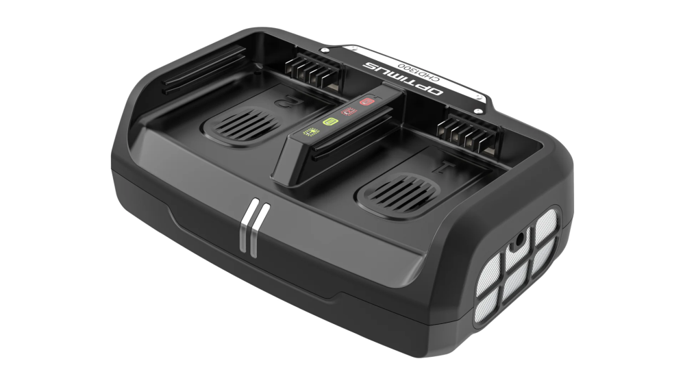 Ультрабыстрое двухпортовое зарядное устройство Greenworks CHD1300