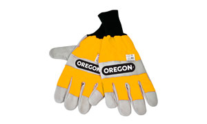 Перчатки защитные Oregon с защитой от пропила