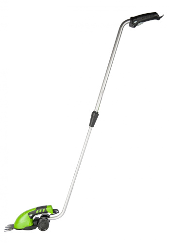 Садовые ножницы Greenworks 3,6V + встроенный аккумулятор 2А*ч и телескопическая ручка