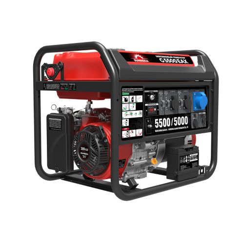 Бензиновый генератор SUNREKA G5500EAX