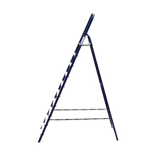 Стремянка стальная окрашенная с алюминиевыми ступенями 10 ст.