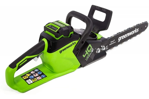 Аккумуляторная пила Greenworks GD40CS15 + АКБ 2А*ч и ЗУ (комплект)