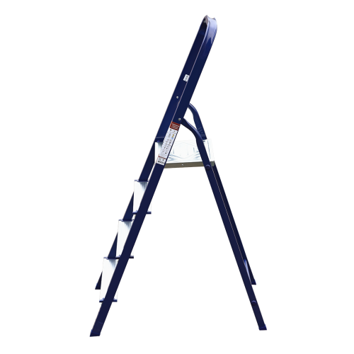 Стремянка стальная окрашенная с алюминиевыми ступенями 4 ст.