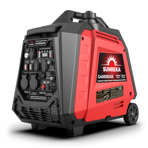 Тихий инверторный генератор SUNREKA G4000EAiS