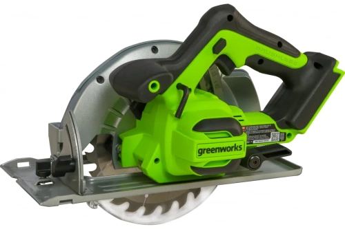 Циркулярная аккумуляторная пила Greenworks GD24CS