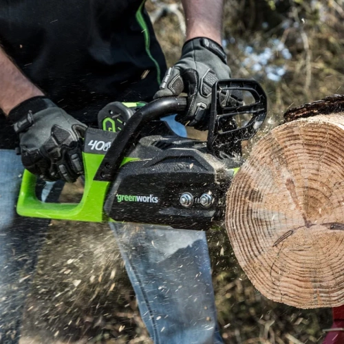 Аккумуляторная пила Greenworks GD40CS15