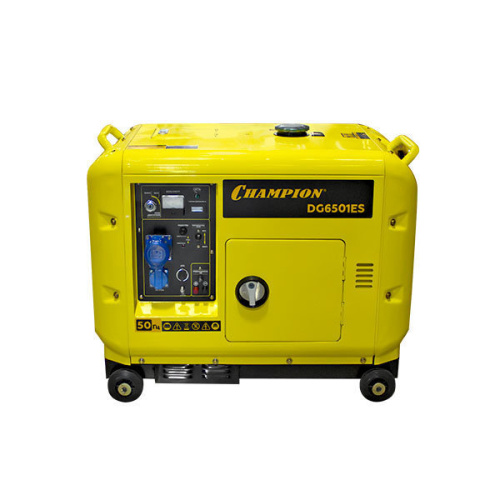 Дизельный генератор CHAMPION DG6501ES+ATS