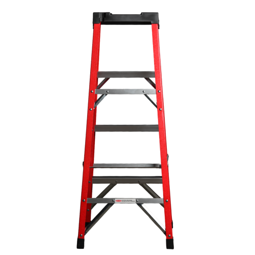 Стремянка стеклопластиковая 3 ступени Alumet с органайзером