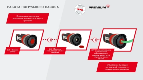 Насос погружной DIVE 6500/34 Premium