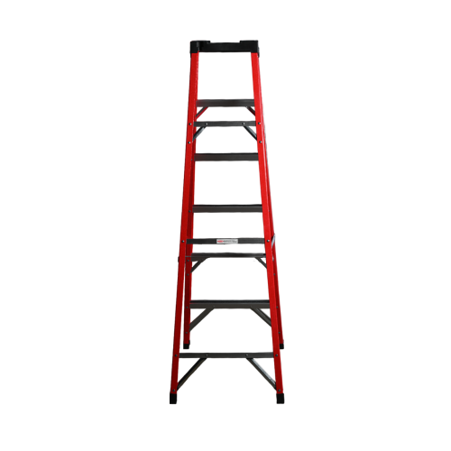 Стремянка стеклопластиковая 5 ступеней Alumet с органайзером