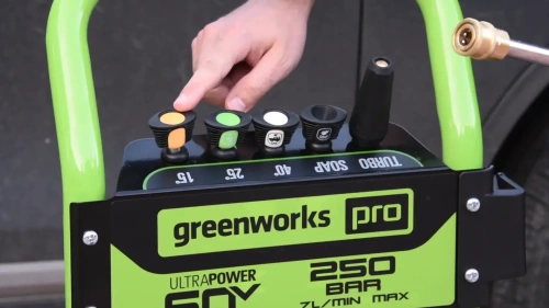 Аккумуляторная мойка Greenworks GDPW60DP