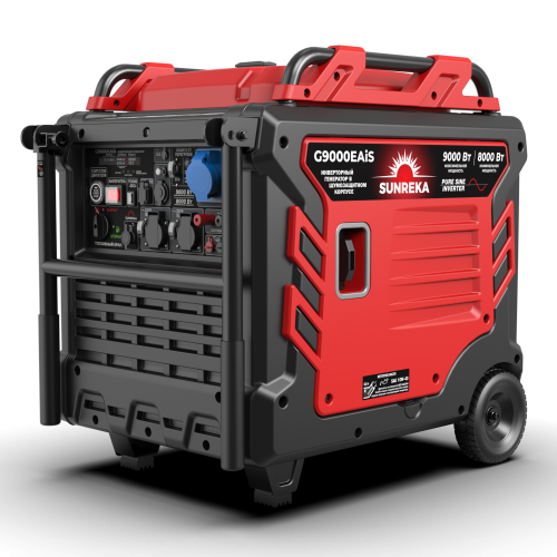 Тихий инверторный генератор SUNREKA G9000EAiS