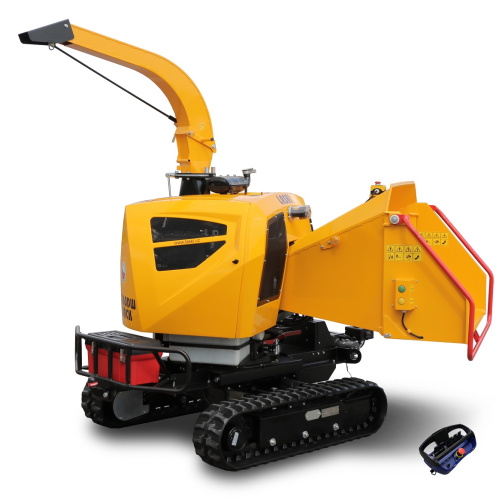 Измельчитель веток и сучьев Laski LS 160 DW Track с дистанционным управлением