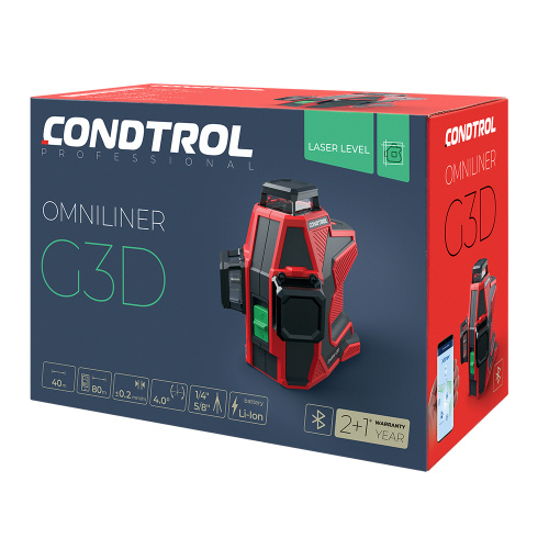 Лазерный нивелир CONDTROL Omniliner G3D