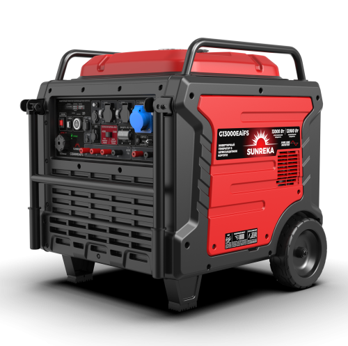 Тихий инверторный генератор SUNREKA G13000EAiFS
