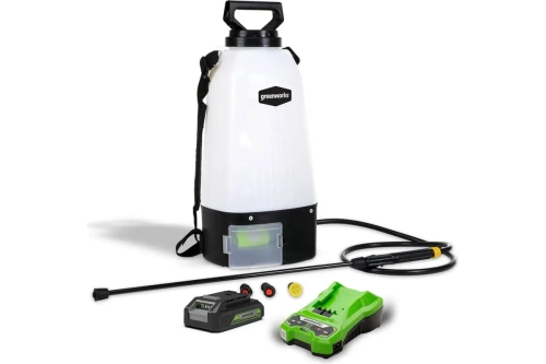 Опрыскиватель аккумуляторный Greenworks GSP1250K4 24V + АКБ 4А*ч и ЗУ