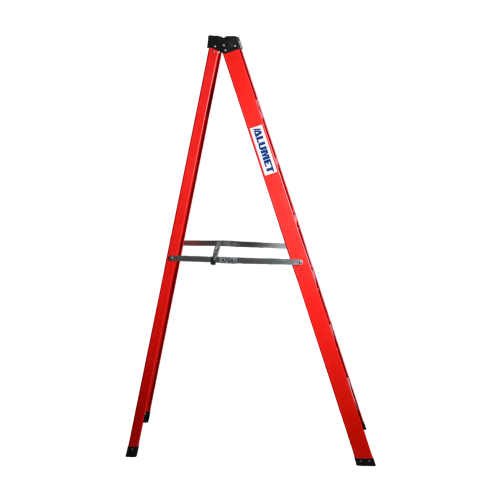 Стремянка стеклопластиковая 6 ступеней Alumet с органайзером