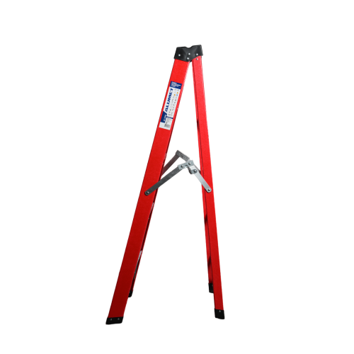 Стремянка стеклопластиковая 4 ступени Alumet с органайзером