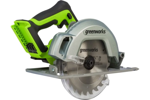 Циркулярная аккумуляторная пила Greenworks GD24CS