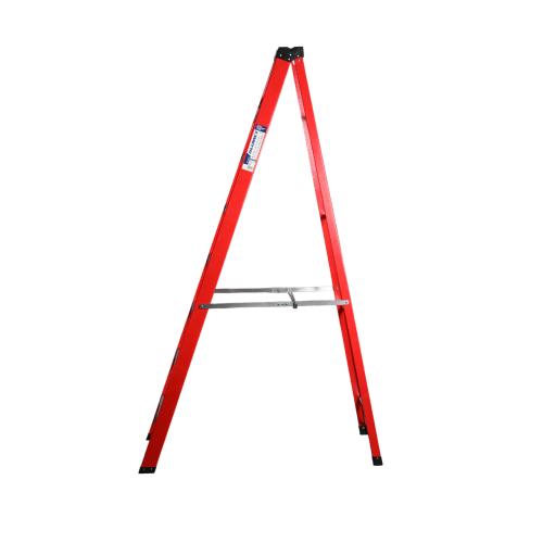 Стремянка стеклопластиковая 7 ступеней Alumet с органайзером