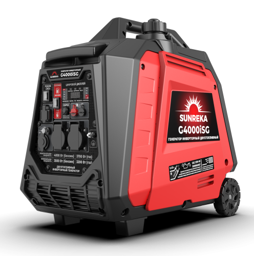 Тихий инверторный генератор SUNREKA G4000iSG