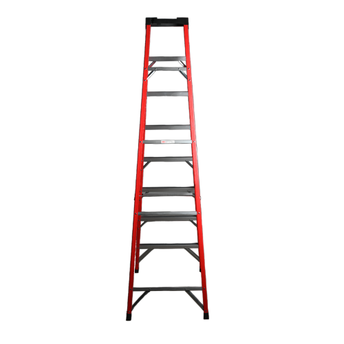 Стремянка стеклопластиковая 7 ступеней Alumet с органайзером