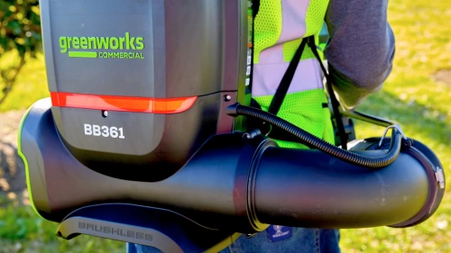 Воздуходув аккумуляторный ранцевый Greenworks GD82BP2