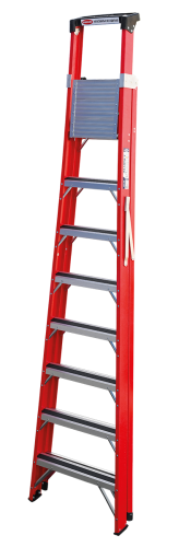 Стремянка стеклопластиковая 8 ступеней с лотком для инструмента