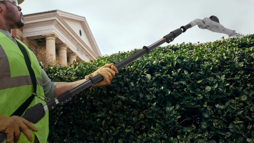 Кусторез штанговый телескопический аккумуляторный Greenworks PH662T