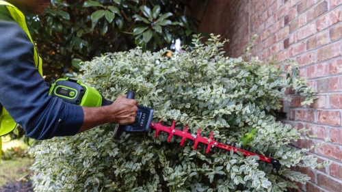 Кусторез аккумуляторный Greenworks GC82HT2