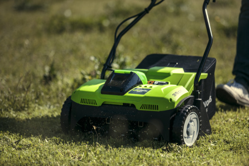 Аэратор скарификатор Greenworks GD40SC38II