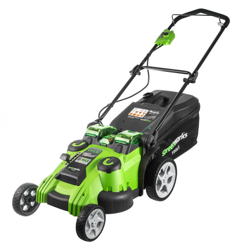 Газонокосилка Greenworks G40LM49DBK4 TwinForce