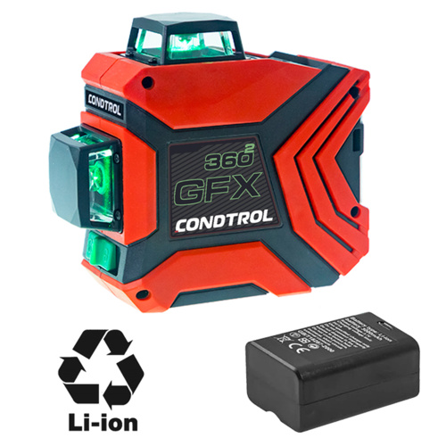 Лазерный нивелир CONDTROL GFX 360-2 Kit