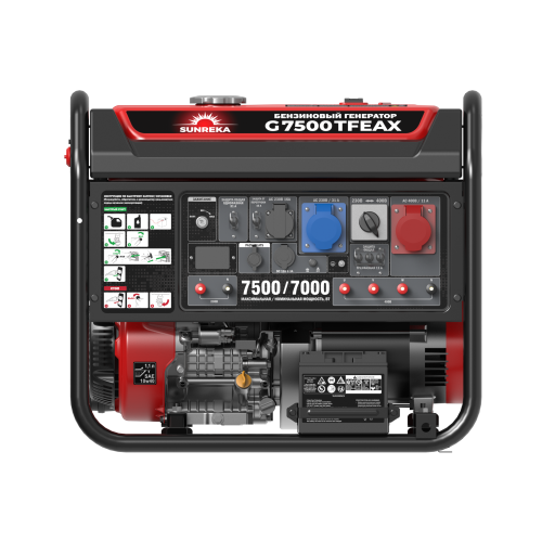 Бензиновый генератор SUNREKA G7500TFEAX