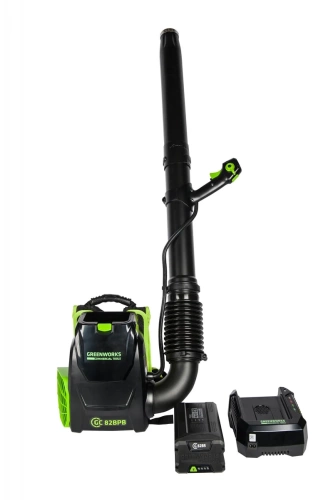 Ранцевая воздуходувка Greenworks GC82BPBK5 + АКБ 5А*ч и ЗУ (комплект)