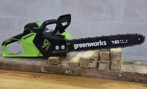 Аккумуляторная пила Greenworks GD40CS18 + АКБ 2А*ч и ЗУ (комплект)
