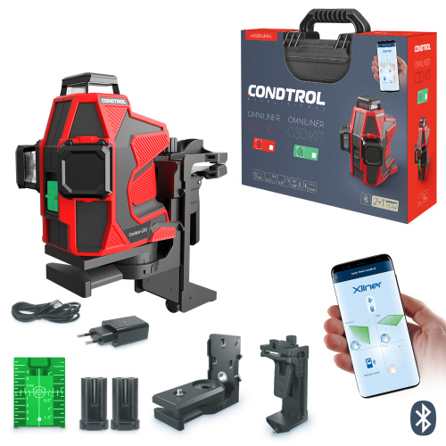 Лазерный нивелир CONDTROL Omniliner G3D Kit