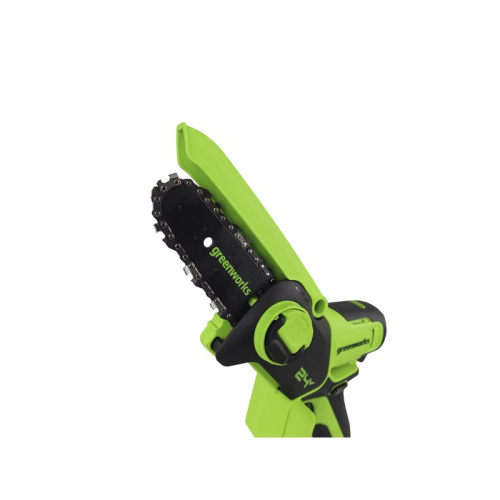 Аккумуляторная мини-пила / сучкорез Greenworks G24MCS10