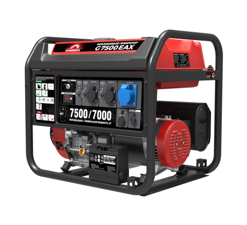 Бензиновый генератор SUNREKA G7500EAX