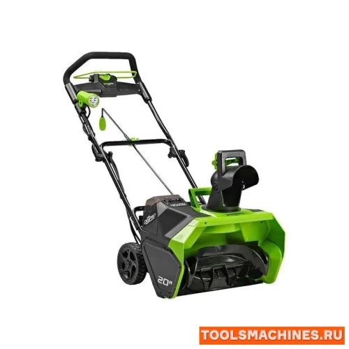 Снегоуборщик Greenworks GD40STK8 + АКБ 8А*ч + ЗУ (комплект)