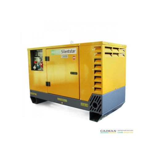 Генератор 14,0 кВА Silentstar 13000D T AVR YN, двиг. Yanmar 3TNM72 (903 сс), бак 65 л, 425 кг