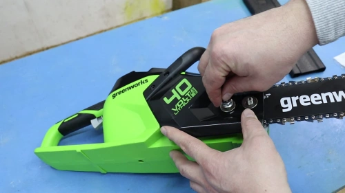 Аккумуляторная пила Greenworks GD40CS15